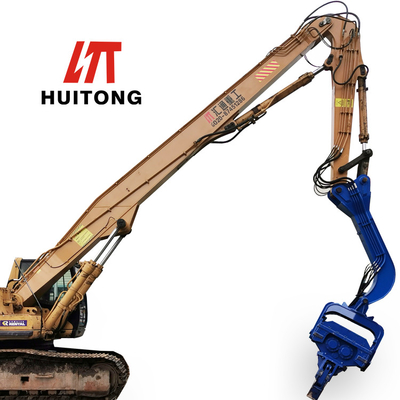 Crawler Excavator Boom Arm Untuk Lampiran Driver Pile PC235