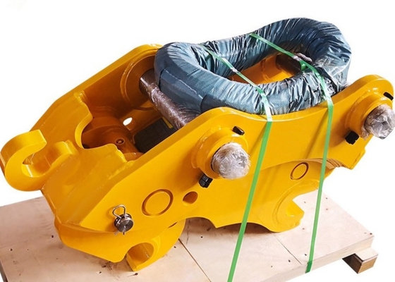 Quick Coupler Hidraulik Excavator Untuk Quick Hitch Manual 5-20 Ton Dengan Pin