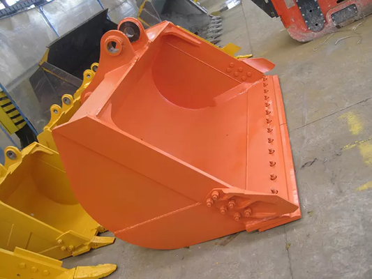 Bucket Kemiringan Excavator Mini Hidraulik Hft06-T Bucket Pembuangan Perataan