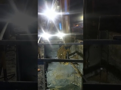 Lengan teleskopik ekskavator dengan material HD785, lebih ringan dan lebih kuat