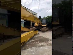 Boom dan lengan pembongkaran bangunan jangkauan jauh tiga tahap baru