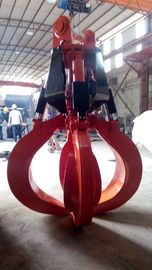 Robust Structure Excavator Hydraulic Grapple For Digging Construction Foundation