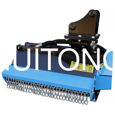 Kualitas  EXCAVATOR Flail Mower for PC200/CAT320 1.8m for Standard Mowing/Rough Cutting Conditions/Soft Ground/Complex Terrain/Orchard and Vineyard Floor Management pabrik
