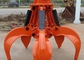 1.5CBM 90T Orange Peel Grab Excavator Hydraulic Rotating Grab