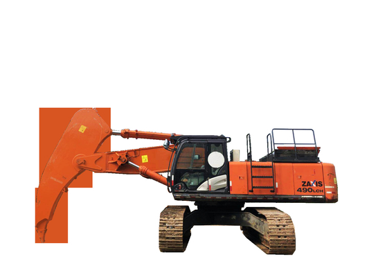 Q355B Material Excavator Rock Boom Dan Arm Hydraulic Oil Cylinder Type Untuk PC200