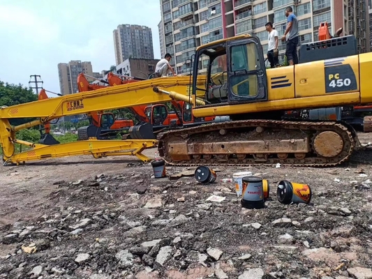 Excavator yang Disesuaikan, Boom Pembongkaran Bangunan Jangkauan Tinggi, Depan Pembongkaran Jangkauan Panjang