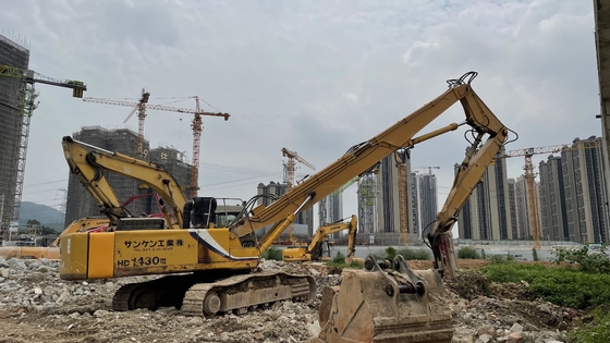 OEM Long Reach Excavator Booms Demolition Excavator Lengan Jangkauan Tinggi