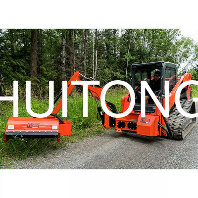 Excavator Fleece Mower untuk PC200/CAT320 1,8m untuk pemotongan standar/kondisi pemotongan kasar/tanah lunak/tanah kompleks/kebun dan manajemen lantai kebun anggur
