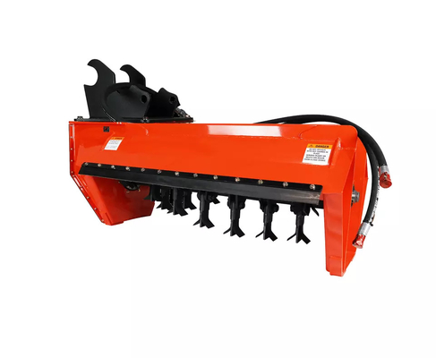 Baru oranye/hitam Q355B Mekanis Mekanis_Grapple_Claw dengan lebar pemotongan variabel