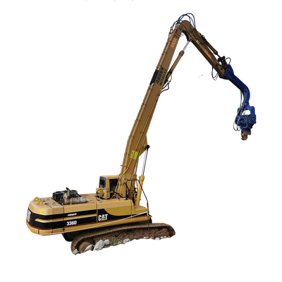 15M Excavator Pile Driver Long Reach Boom untuk Mengemudi Pile SANY/ PC/CAT