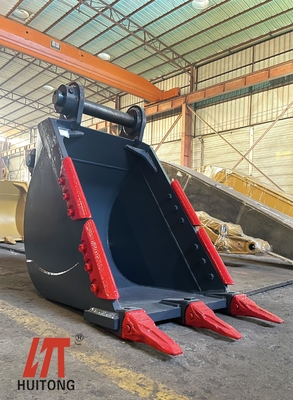 Tangki Excavator Gigi tajam 0,25-4,3cbm awet Untuk Tungsten / Batu