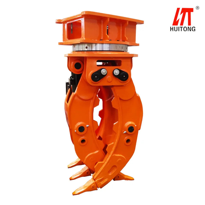 Excavator Kualitas tinggi Perlengkapan Q355 360 Rotating Hydraulic Excavator Grapple Grapple Kayu Disesuaikan Tersedia Harga Pabrik Jual Langsung