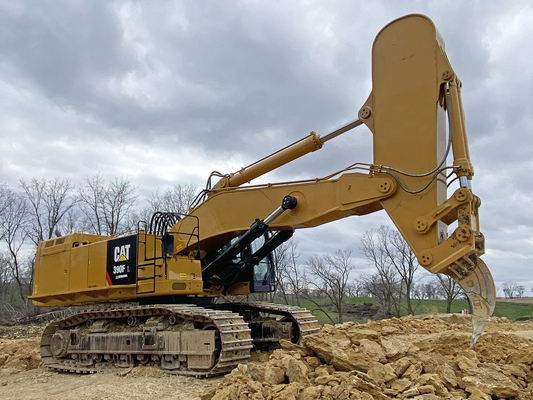 Disesuaikan Brand New Excavator Rock Boom dan lengan untuk Ahli Rock Handling