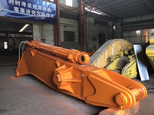 Excavator Rock Boom Arm dengan Q355B/Q690 OEM Disetujui ISO 9001 Bersertifikat