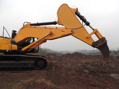 Boom Ripper Boom Batu Kekuatan Tinggi Cocok 35-44Ton Ekskavator R350 DH420 SH350 untuk Proyek Penggalian Batu Keras