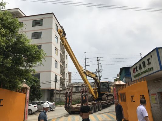 Produsen Direct Supply 30-50Ton Excavator Telescopic Arm dengan 28M Customized Digging Depth Konstruksi Spesial Attachment