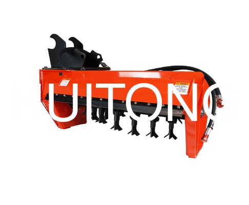Mesin Pemotong Flail Ekskavator OEM Ekskavator Fit 20Ton Tahan Aus untuk Penyiangan Pinggir Jalan & Pemangkasan Sabuk Hijau