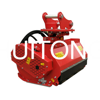 Mesin Pemotong Flail Ekskavator OEM Ekskavator Fit 20Ton Tahan Aus untuk Penyiangan Pinggir Jalan & Pemangkasan Sabuk Hijau