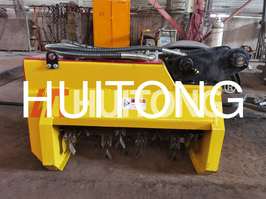Mesin Pemotong Flail Ekskavator OEM Ekskavator Fit 20Ton Tahan Aus untuk Penyiangan Pinggir Jalan & Pemangkasan Sabuk Hijau