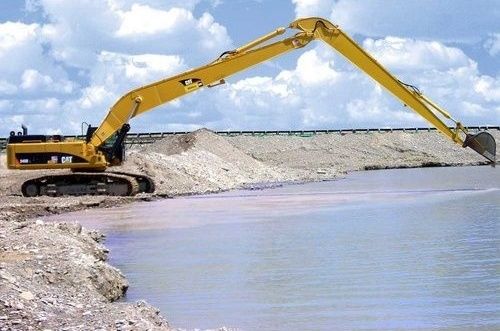 Disesuaikan Long Reach Excavator Booms Extended Reach And Strength Q355B Q420/550/690
