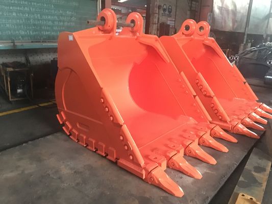 Ember Huitong untuk Ekskavator 30 Ton, Pertambangan / Quarry / Lapis Baja Ganda dengan Gigi Pahat yang Dapat Diganti Sertifikat CE, OEM Tersedia