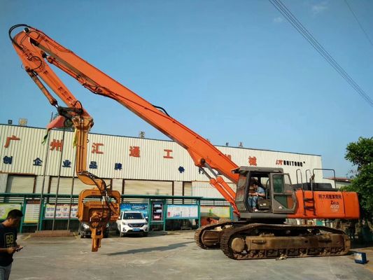 Heavy Duty Reinforced Piling Boom Fit 20-27Ton Excavator PC200 EX230 untuk Foundation Piling Solar Post & Construction Pile Works