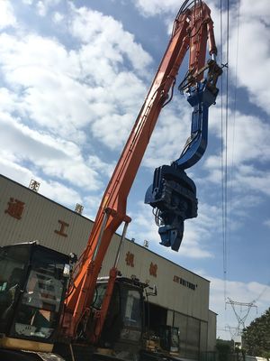Boom & Lengan Lampiran Pemancang Hidrolik Huitong untuk Ekskavator 40-48 Ton, Kompatibel dengan CAT/Komatsu