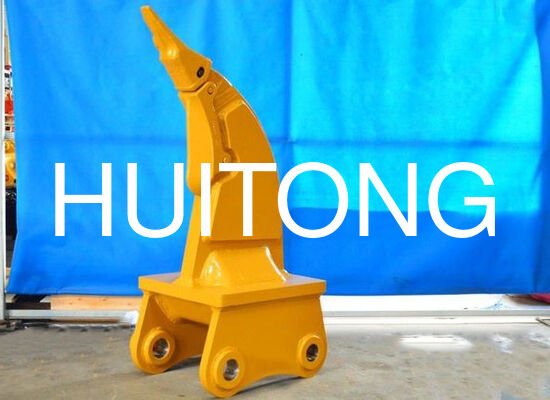 Pengecut Penggali Baja tahan aus 17-20 Ton PC200 EX200 Penggali Root Ripper untuk Lolosening Tanah&Pembobokan Batu