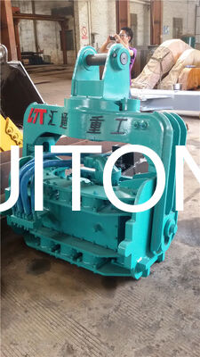HT330 Durable Hydraulic Pile Driving Hammer Fit 30-35T Excavator SK300 PC350 untuk Proyek Piling Kota & Pedesaan