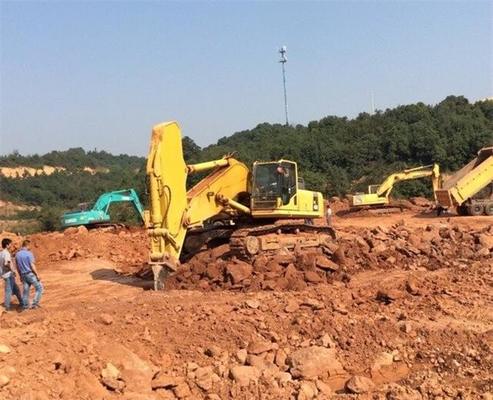 Huitong Rock Boom untuk Penggali 80-90 Ton, Bagian Kotak Diperkuat, Pertambangan & Quarry, Disesuaikan, Sertifikat CE