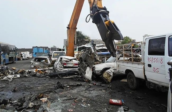 Gunting Pemotong Logam Bentuk Elang Huitong Excavator untuk Ekskavator 12-17 Ton, Disesuaikan, Sertifikat CE