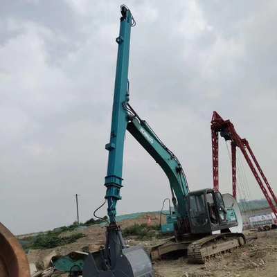 Telescopic Boom Variable Length Digging Arm untuk 20-22Ton Excavator Proyek Penggalian Dalam Kota