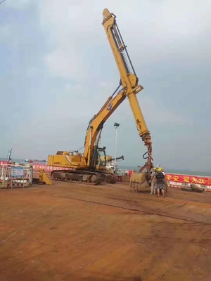 Huitong kedalaman penggalian maksimum 25m Lengan Teleskopik Excavator untuk Excavator 30-49 Ton, Disesuaikan, Sertifikat CE