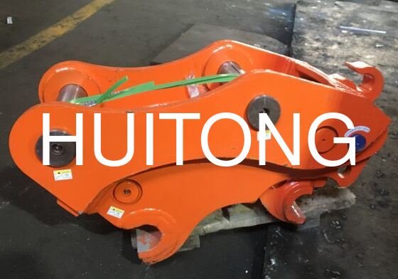 Hydraulic Tilt Quick Hitch Tilting Quick Coupler 10-15T Excavator Fit PC110 PC130 CAT312 CAT313 DX130 SY135 XE135D EC120D EC140DL R130 HX130 SK130 Slope Grading Ditch Digging Pipeline Konstruksi