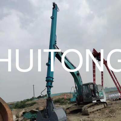 Boom Teleskopik Tiga Tahap untuk Pembongkaran Gedung Tinggi/Operasi Pembongkaran Vertikal PC300/CAT330 18m