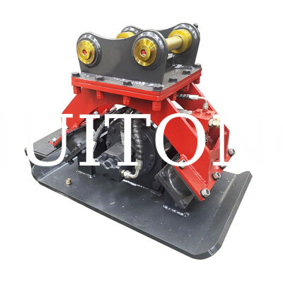 HUITONG Excavator Vibrating Tamping Rammer untuk CAT303/SY35 untuk TPA/Pondasi/Pipa/Pekerjaan Parit/Rekayasa Lereng
