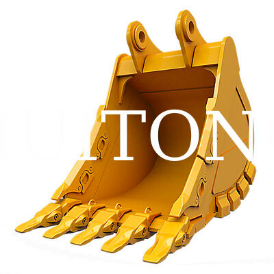 Mining Heavy Duty Rock Bucket untuk PC400/CAT340 1.8cbm untuk Hard Rock Excavation/Handling Blasted Rock/Demolition Works