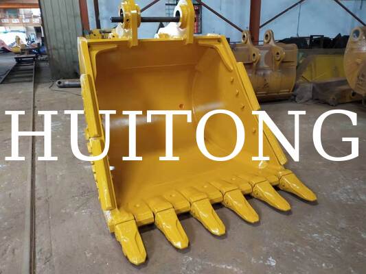 Mining Heavy Duty Rock Bucket untuk PC400/CAT340 1.8cbm untuk Hard Rock Excavation/Handling Blasted Rock/Demolition Works