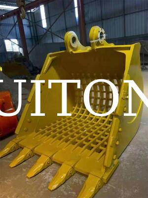 EXCAVATOR Skeleton Bucket for PC350/CAT335 1.6cbm for Gravel Grading/Material Sorting & Screening/Separating Rocks From Topsoil