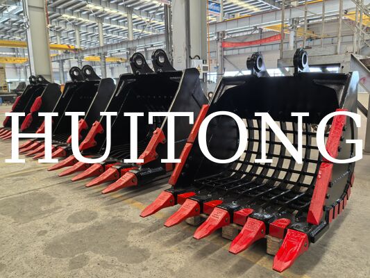 Excavator Skeleton Bucket untuk PC360/CAT336 1.73cbm untuk Grading Gravel/Sorting Material & Screening/Separating Rocks From Topsoil