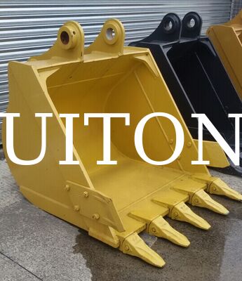 Large Capacity Excavator GP Bucket 2.5-3.0m3 Q355B Steel for PC400 PC450 CAT349 ZX450 Loading