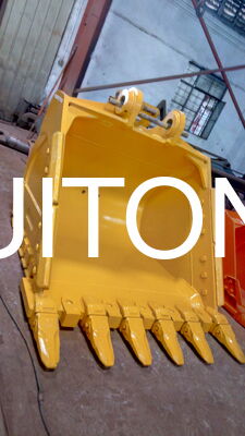 MINING Bucket Batu Tugas Berat untuk PC200/CAT320 0.8cbm untuk Penggalian Batu Keras/Penanganan Batu Ledakan/Pekerjaan Pembongkaran