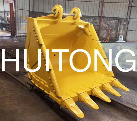 MINING Bucket Batu Tugas Berat untuk PC200/CAT320 0.8cbm untuk Penggalian Batu Keras/Penanganan Batu Ledakan/Pekerjaan Pembongkaran