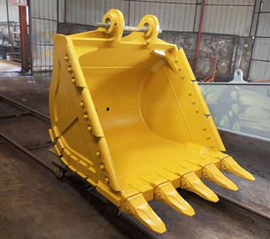 Gigi tajam Bebek Excavator Heavy Duty Ketahanan Hardox550 0,25-4,3cbm Kapasitas