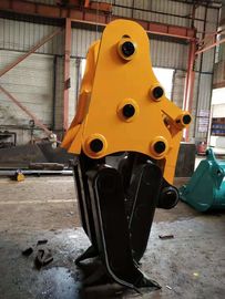 1000-2200mm Lebar Pembukaan Excavator Log Grapple Untuk Hitam / Kayu Biru / Pohon / Tock Grabbing