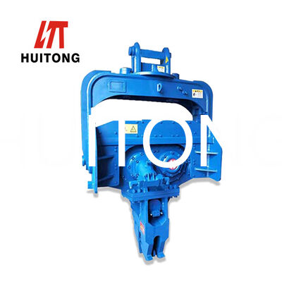 Palu Tiang Hidrolik Bergetar Ekskavator HUITONG untuk PC150/CAT315 1.3T untuk Pondasi Bangunan/Jembatan/Teknik Hidrolik