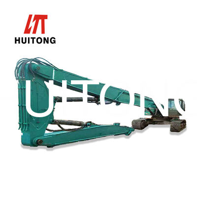 Excavator High Reach Demolition Boom untuk PC250/CAT325 16m untuk jarak jauh/demolisi perkotaan/demolisi bangunan tinggi