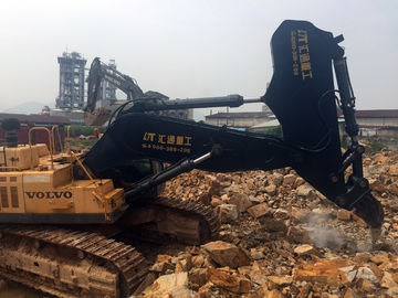 Bagian Mesin Konstruksi 15 Bar Q355B Excavator Rock Boom Dan Arm Ripper
