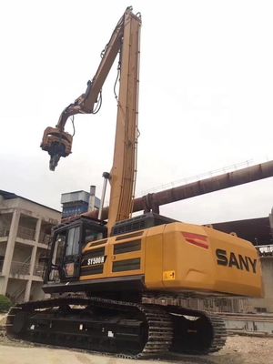 OEM Excavator Piling Boom Disesuaikan Excavator Piling Boom dan lengan 1 Tahun Garansi