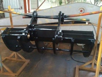 OEM didukung Excavator Brush Rake Untuk 6T Excavator Disesuaikan Dan Heavy-Duty
